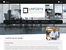Tablet Screenshot of linfosys.nl